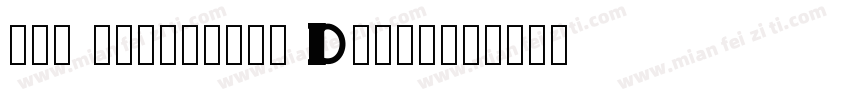 Big Shoulders Displ字体转换
